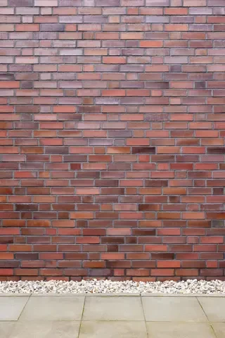 Detailansicht der Klinkerfassade aus Wittmunder Klinker Sortierung 131.1 wechselseitige Verarbeitung