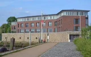 Wittmunder Klinker - Hotel Zollenspieker in Hamburg - Hafenblick