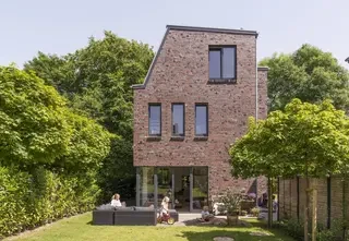 Wittmunder Klinker - Verblendklinker - Haus L in Hamburg Garten