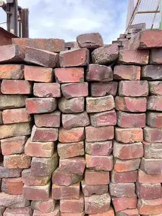 Pflasterklinker Upcycling