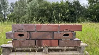 Nistkasten Mauersegler Klinkerfassade Nistkasten Mauersegeler