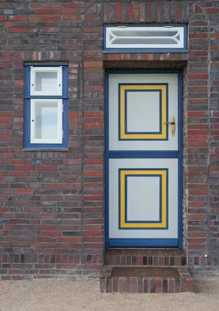 Emil-Nolde Museum Detail Tür Klinker