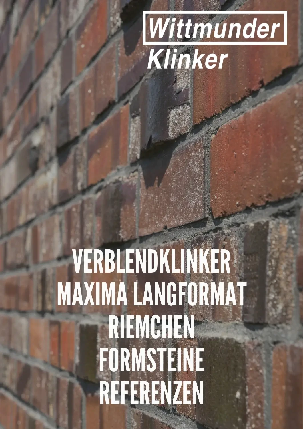 Broschüre Wittmunder Klinker Referenzen Klinker Verblender